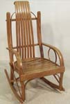 Bent Oak Child's Rocker